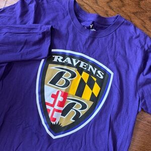 NFL Apparel Baltimore Ravens Purple Long Sleeve T-Shirt Fanatics NWT Men’s M